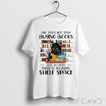Officials Cat One Does Not Stop Buying Books T Shirt