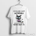 Officials Cat Books Have A Way Of Making You Homesick T Shirt
