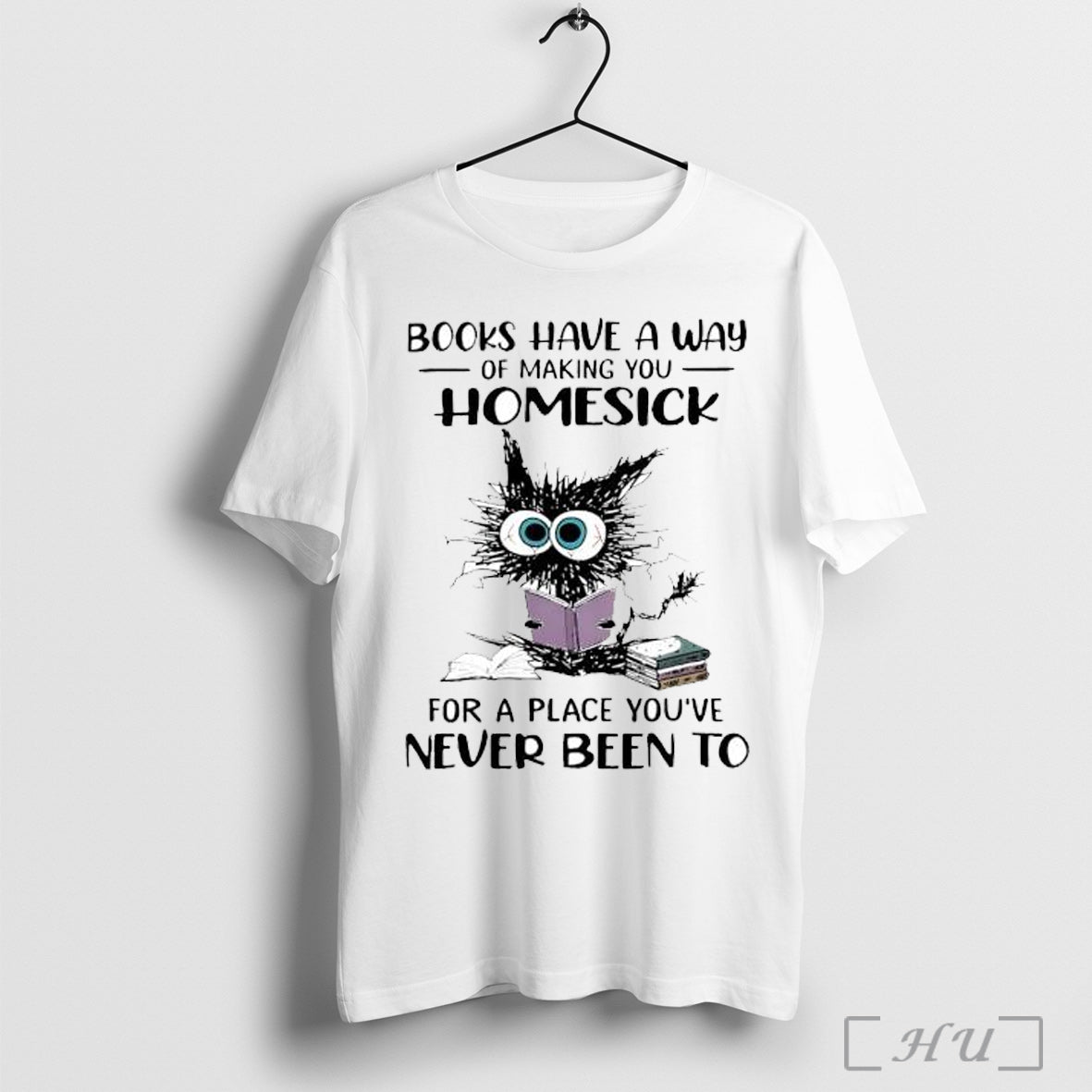 Officials Cat Books Have A Way Of Making You Homesick T Shirt