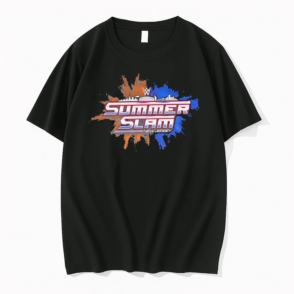 Officials Cena Vs Rhodes Summerslam New Jersey Premium T Shirt