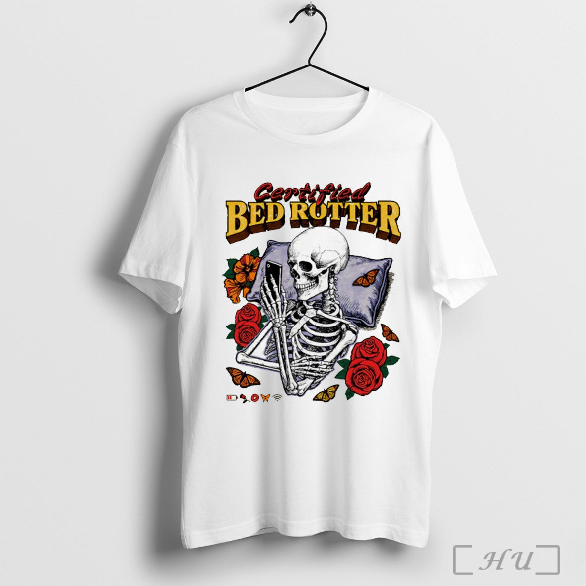 Officials Certified Bedrotter Skeleton T Shirt
