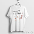 Officials Champagne And B Positive Blood T Shirt