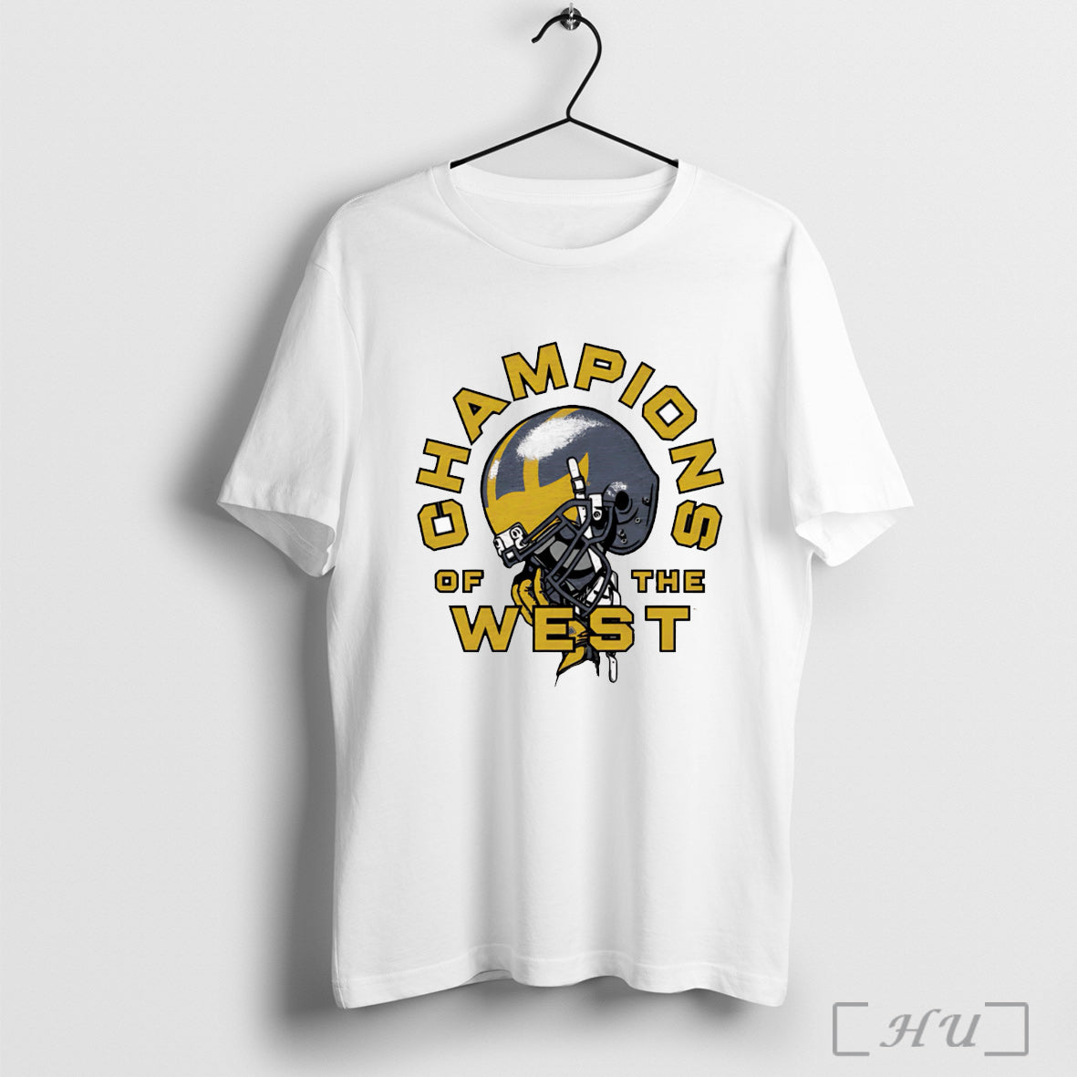 Officials Champions Of The West Michigan Wolverines T Shirt