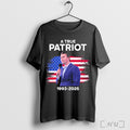 Officials Charlie Kirk 1993 2025 A True Patriot America Flag T Shirt