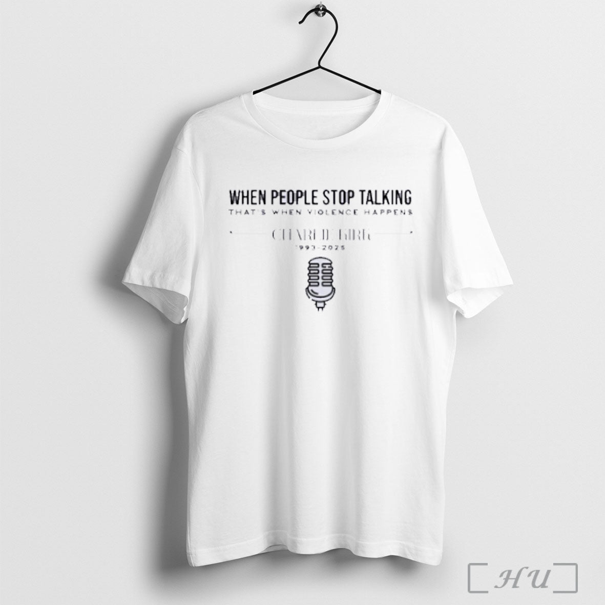 Officials Charlie Kirk 1993 2025 When People Stop Talking T Shirt