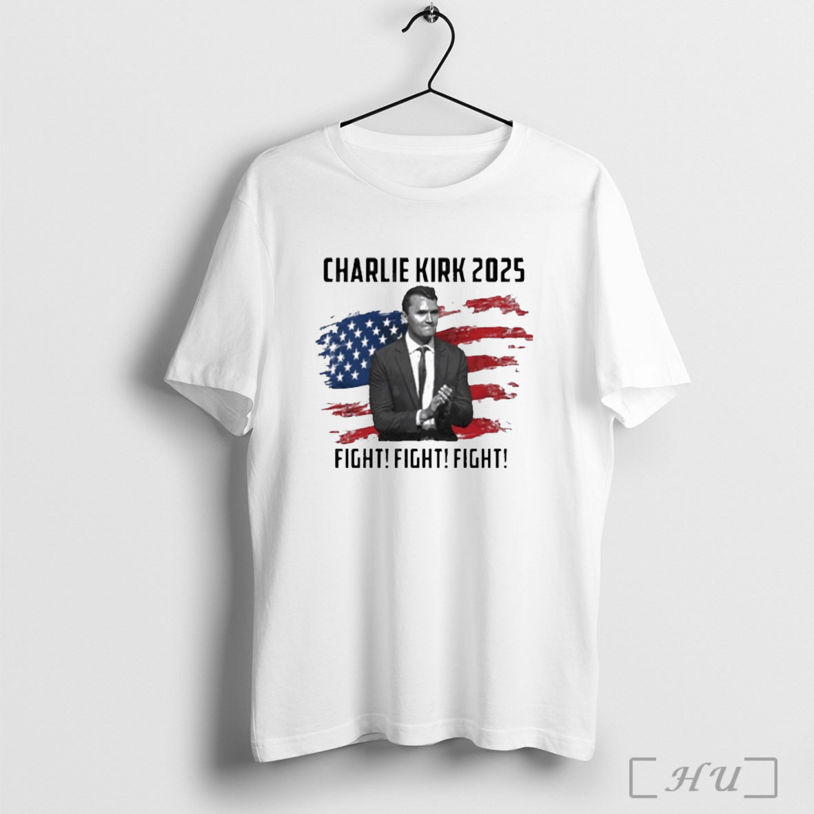 Officials Charlie Kirk 2025 Fight Fight Figh T Shirt