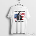 Officials Charlie Kirk 2025 Fight Fight Fight T Shirt