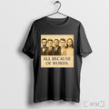 Officials Charlie Kirk All Because Of Words T Shirt