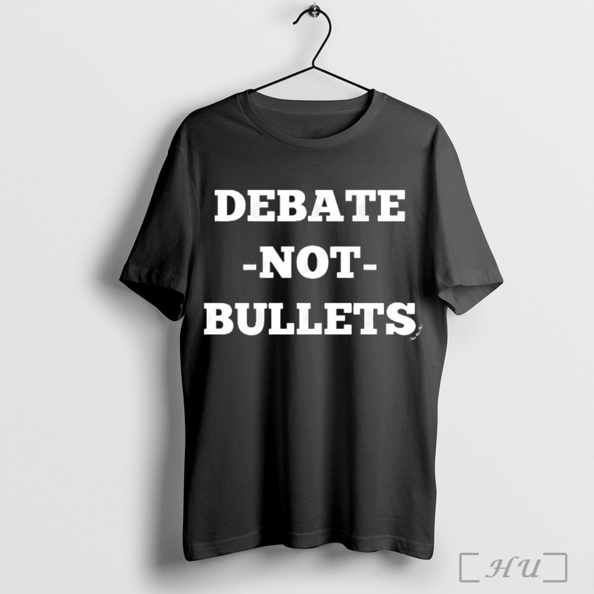 Officials Charlie Kirk Debate Not Bullets T Shirt