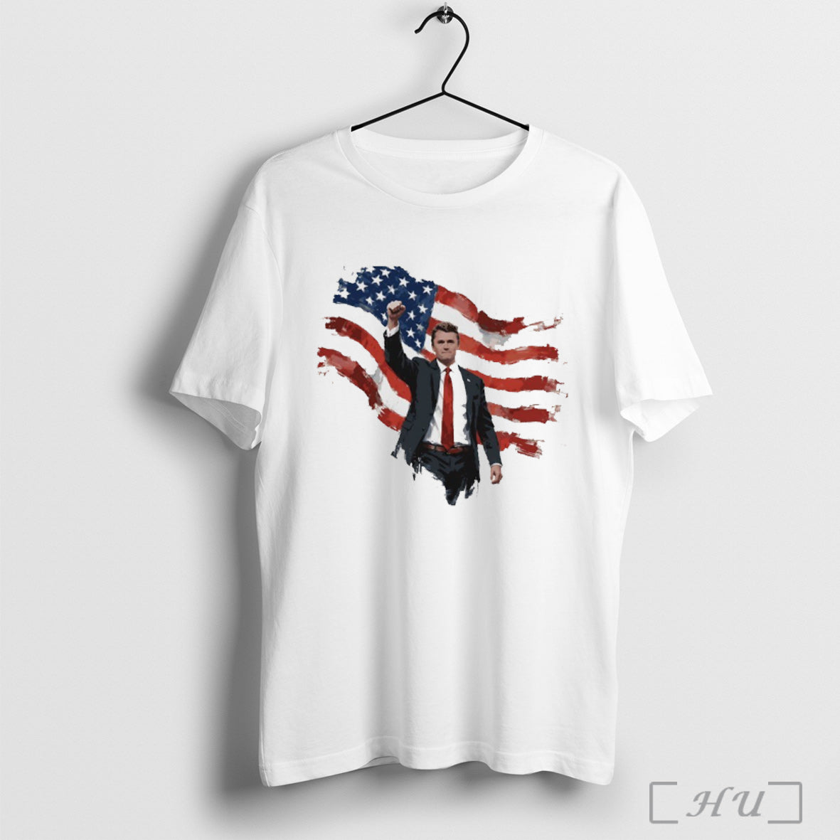 Officials Charlie Kirk Fight American Flag T Shirt