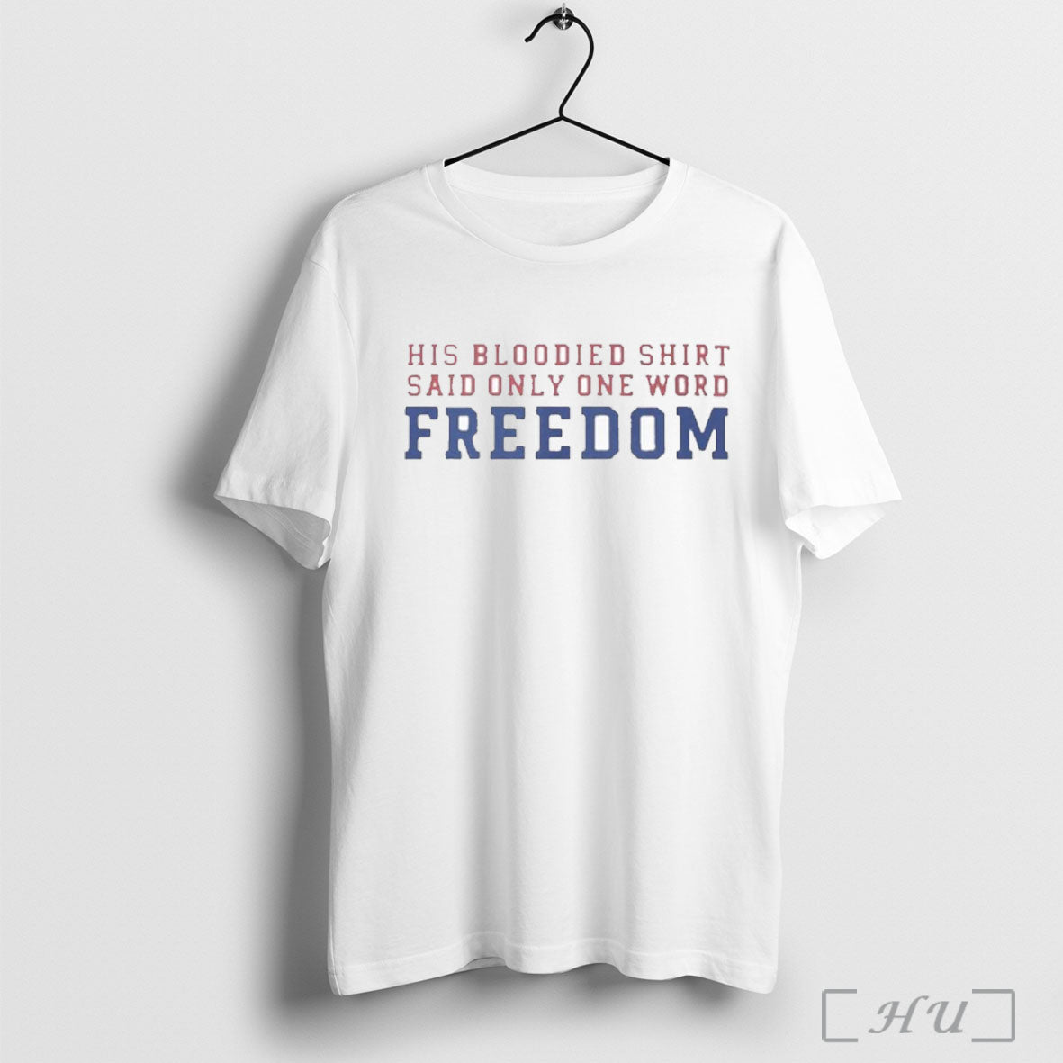 Officials Charlie Kirk His Bloodied Said Only One Word Freedom T Shirt
