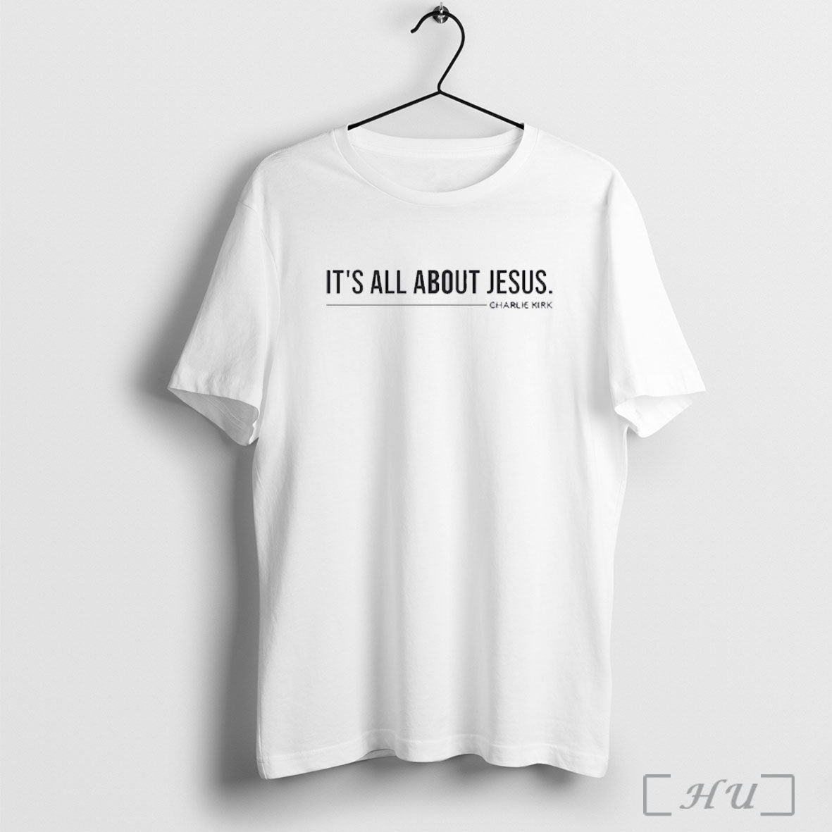 Officials Charlie Kirk Its All About Jesus T Shirt