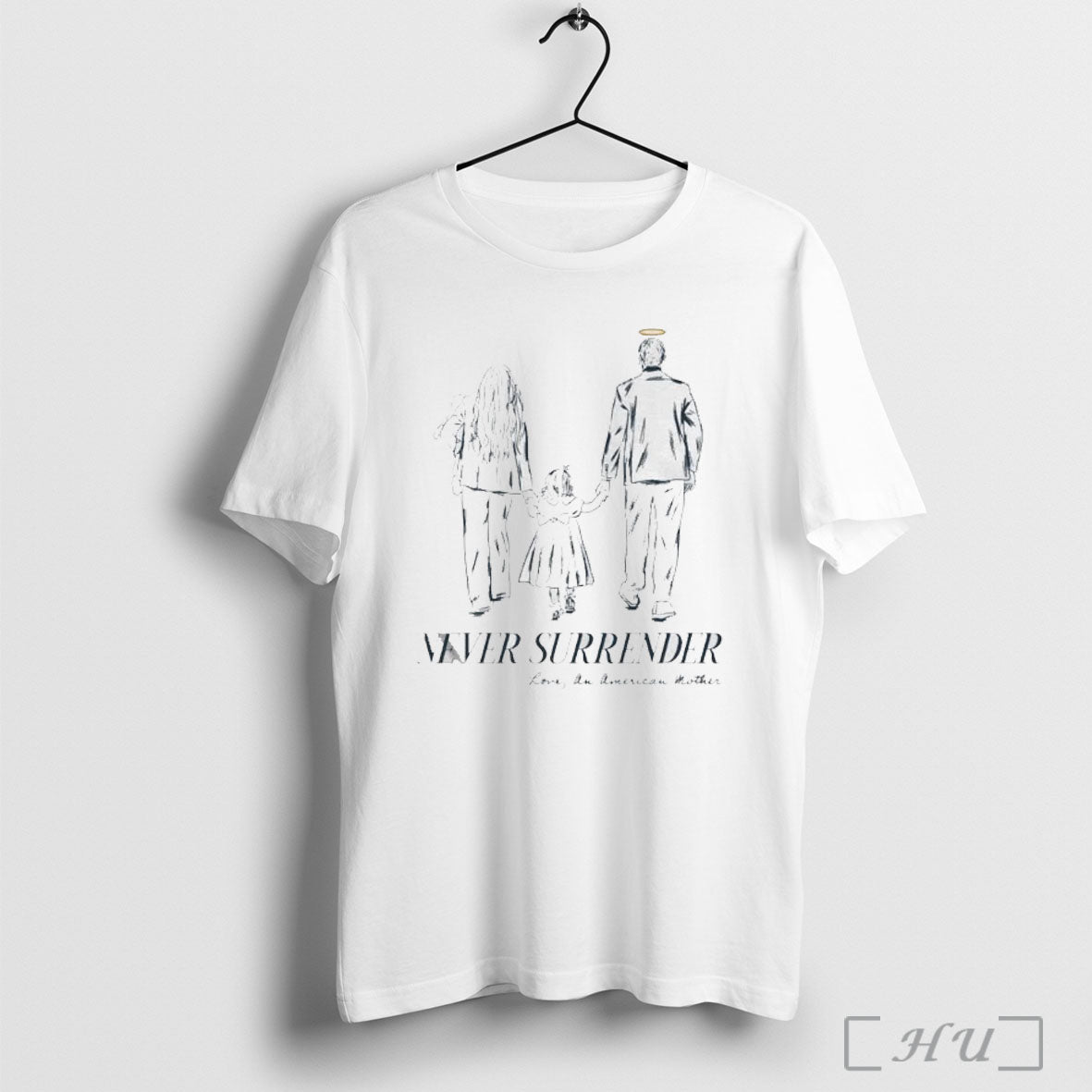 Officials Charlie Kirk Never Surrender Love An American Mother T Shirt