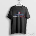 Officials Charlie Kirk Voices For Liberty Live On Inspirational Freedom T Shirt