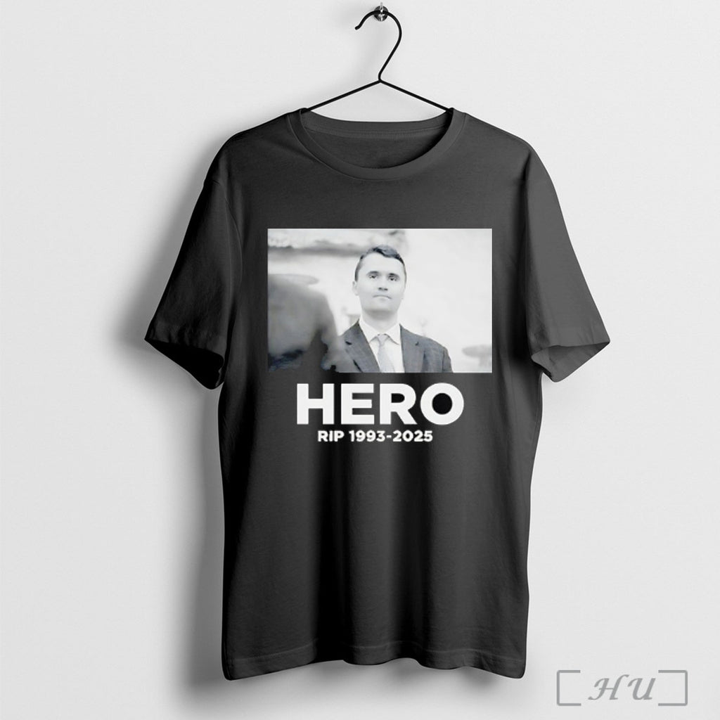 Officials Charlie Kirk Hero Rip 1993 2025 T Shirt