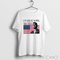 Officials Charlie Kirk Rest In Peace 1993 2025 Usa Flag T Shirt