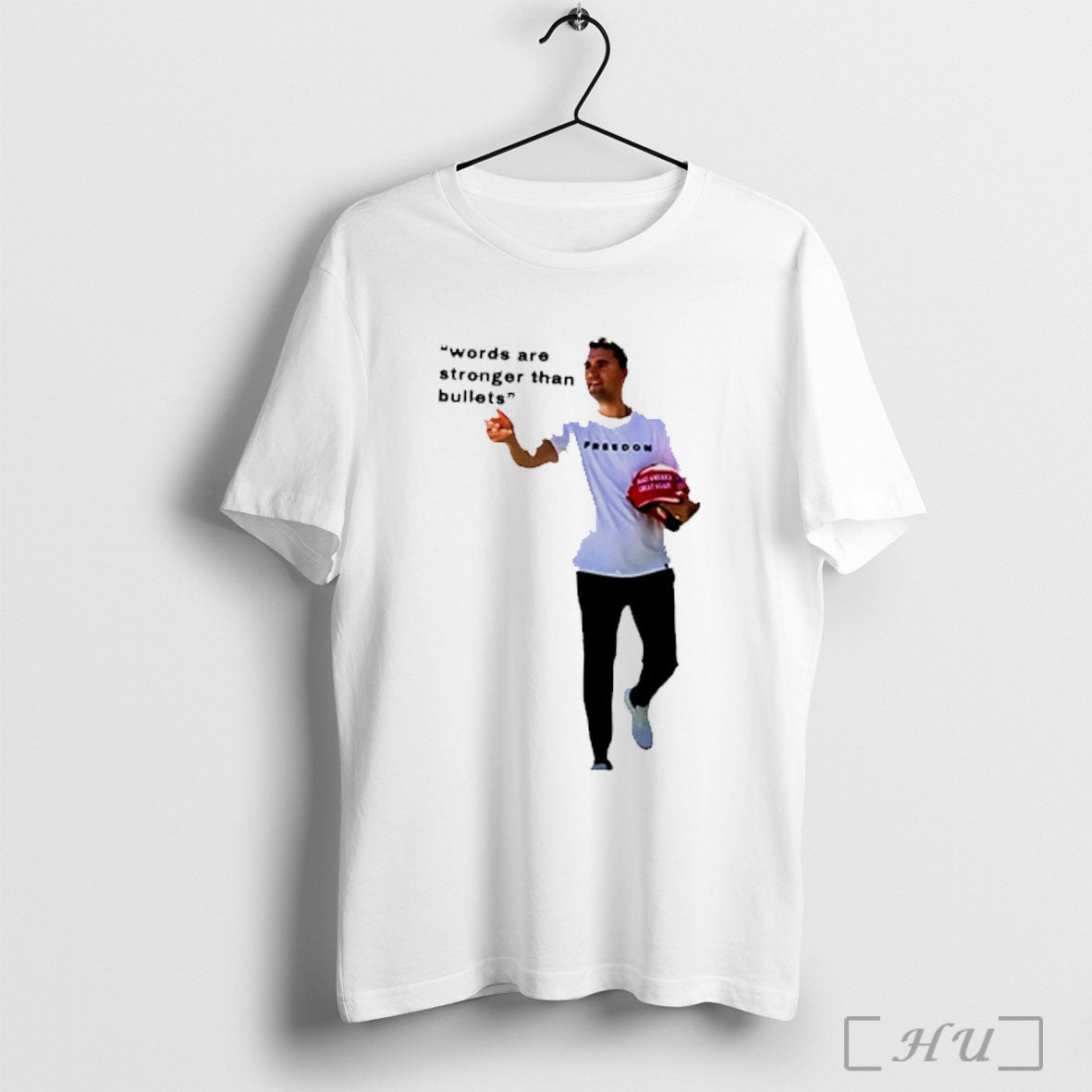 Officials Charlie Kirk Words Are Indeed Stronger Than Bullets T Shirt