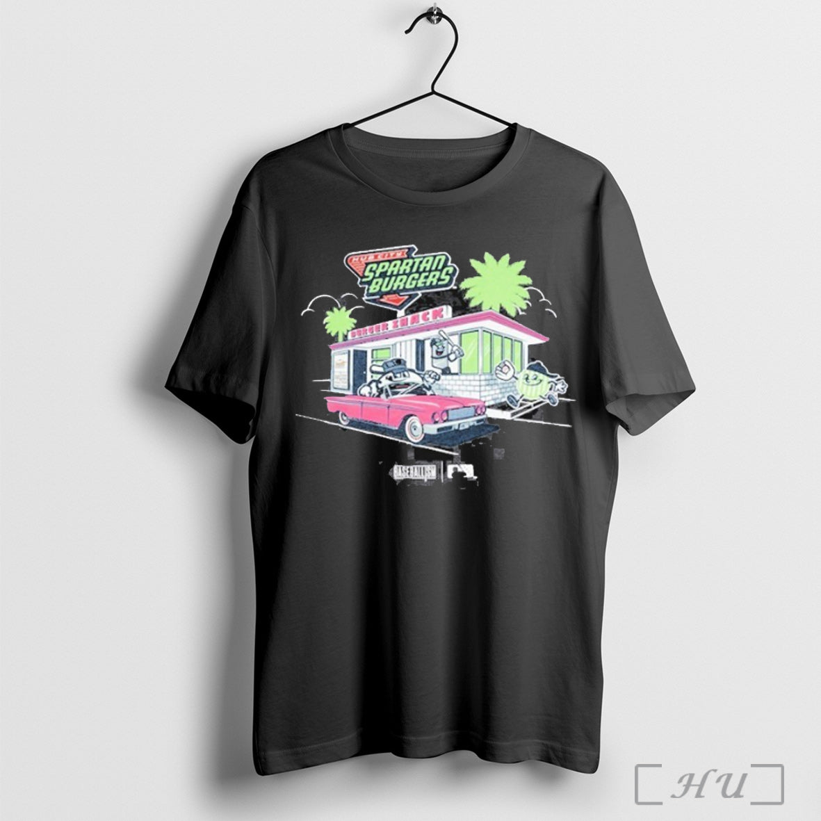 Officials Cheeseburger Day Hub City Spartanburgers Baseballism T Shirt