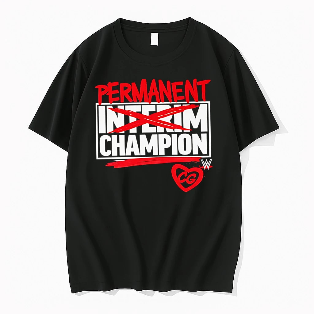 Officials Chelsea Green Permanent Champion Pro Wrestling Fan Premium T Shirt