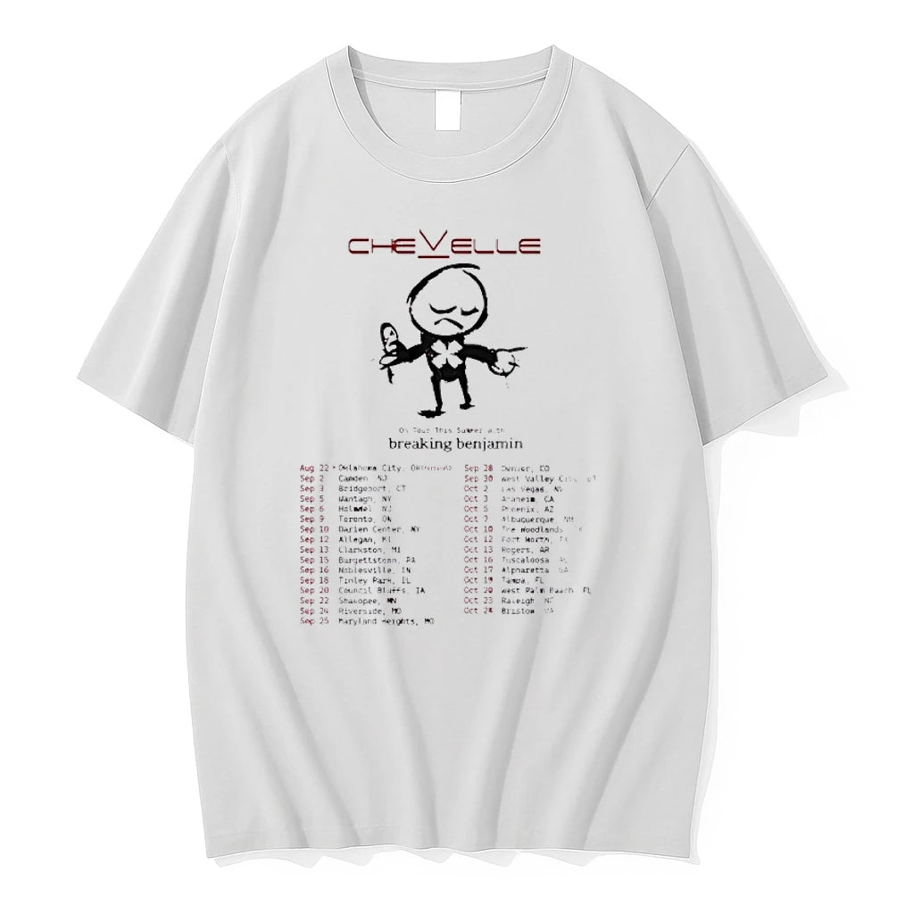 Officials Chevelle And Breaking Benjamin Summer Tour Dates Premium T Shirt