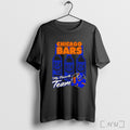 Officials Chicago Bars My Favorite Team T Shirt