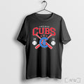 Officials Chicago Cubs 1876 Crossed Baseball Bats T Shirt
