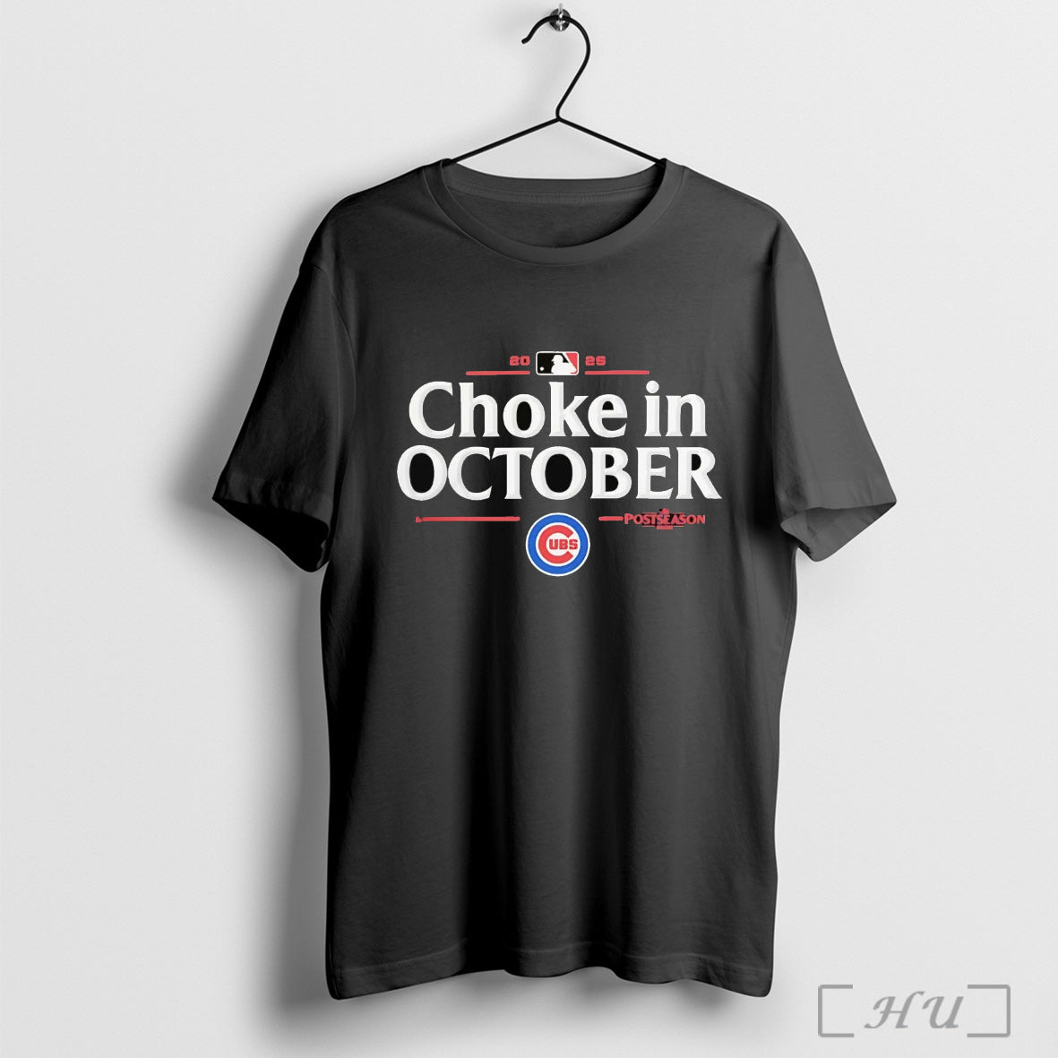 Officials Chicago Cubs 2025 Choke In October Mlb Postseason T Shirt
