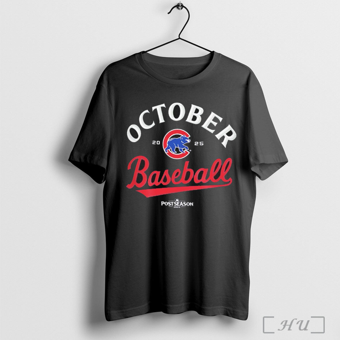 Officials Chicago Cubs October 2025 Mlb Postseason Clinched T Shirt