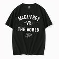 Officials Christian Mccaffrey Signature Mccaffrey Vs The World Football Black Premium T Shirt