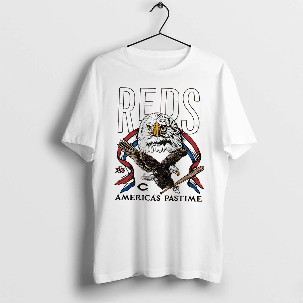 Officials Cincinnati Reds Americas Pastime 250th Tri Blend Tee T Shirt Sweater