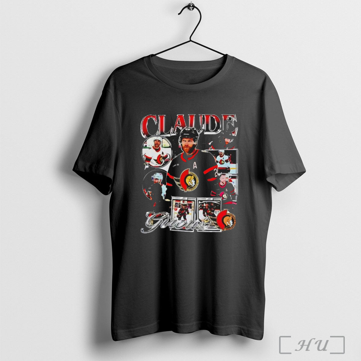 Officials Claude Giroux Senators Hockey Graphic T Shirt