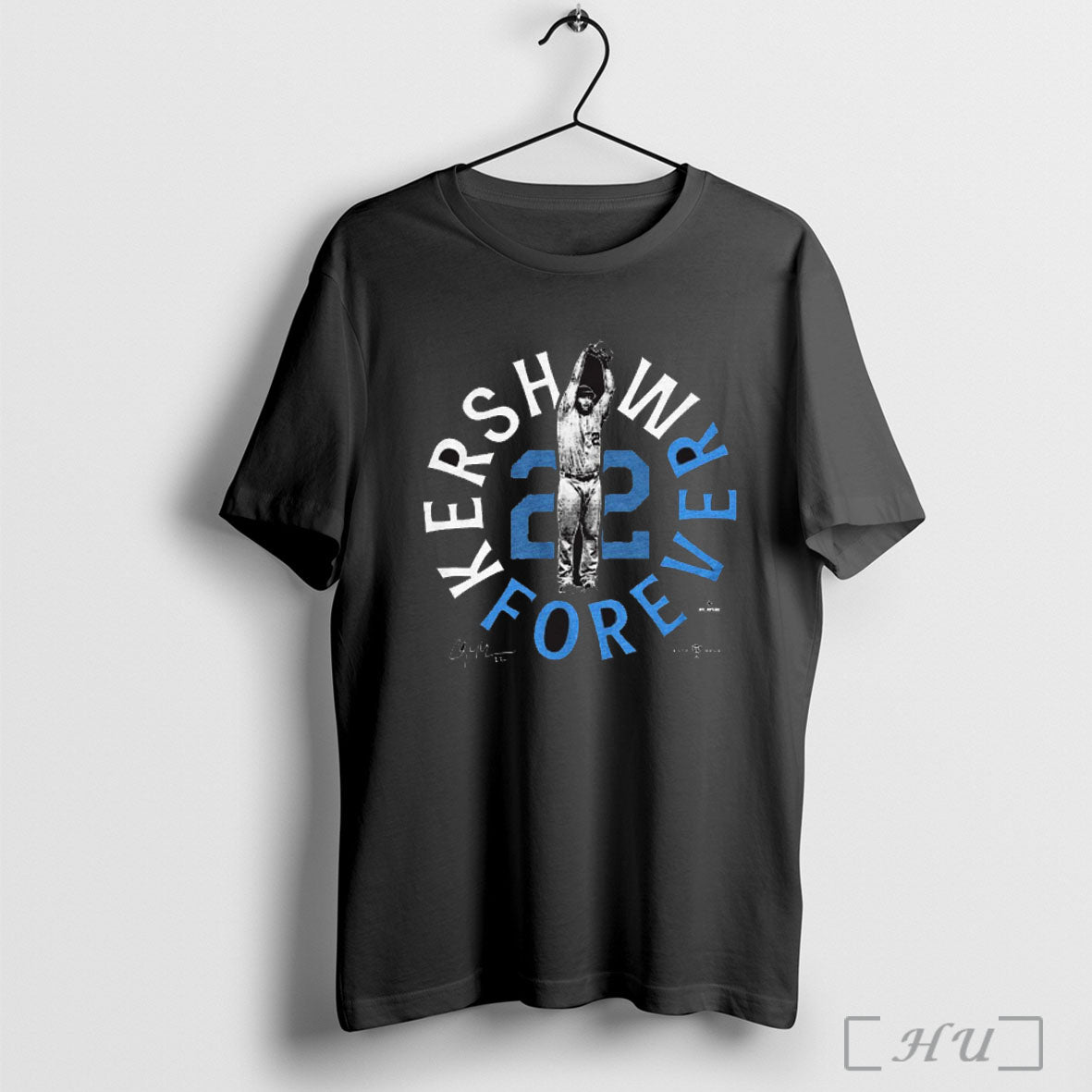 Officials Clayton Kershaw Forever Los Angeles Dodgers Mlb Signature Painting T Shirt