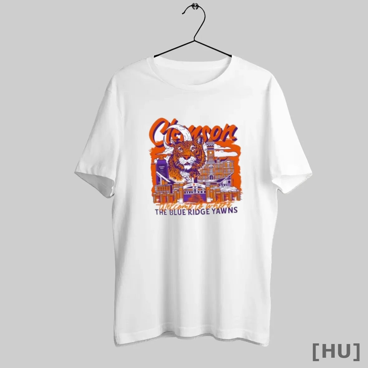 Officials Clemson Tigers Welcome To Where The Blue Ridge Yawns T Shirt