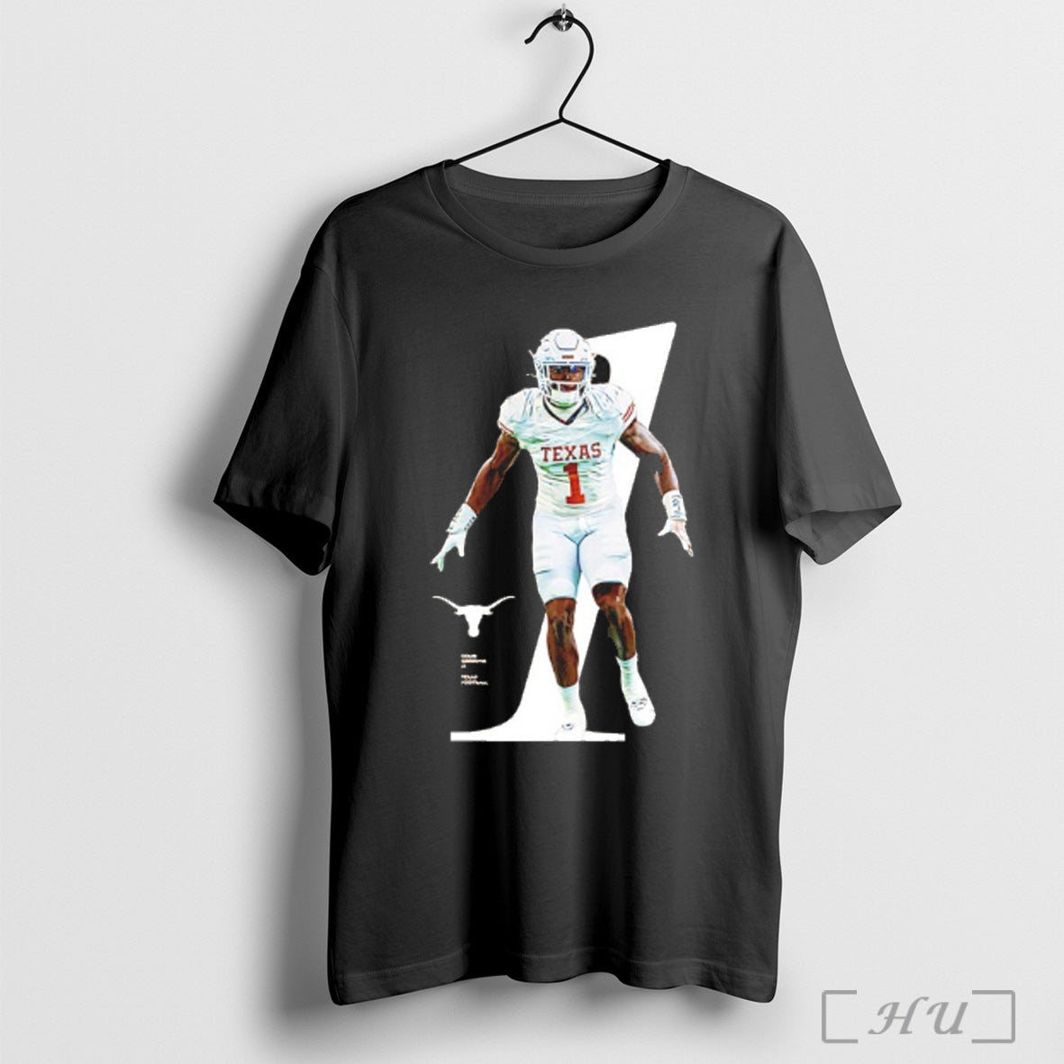 Officials Colin Simmons 1 Texas Longhorns 2025 Ncaa Player T Shirt