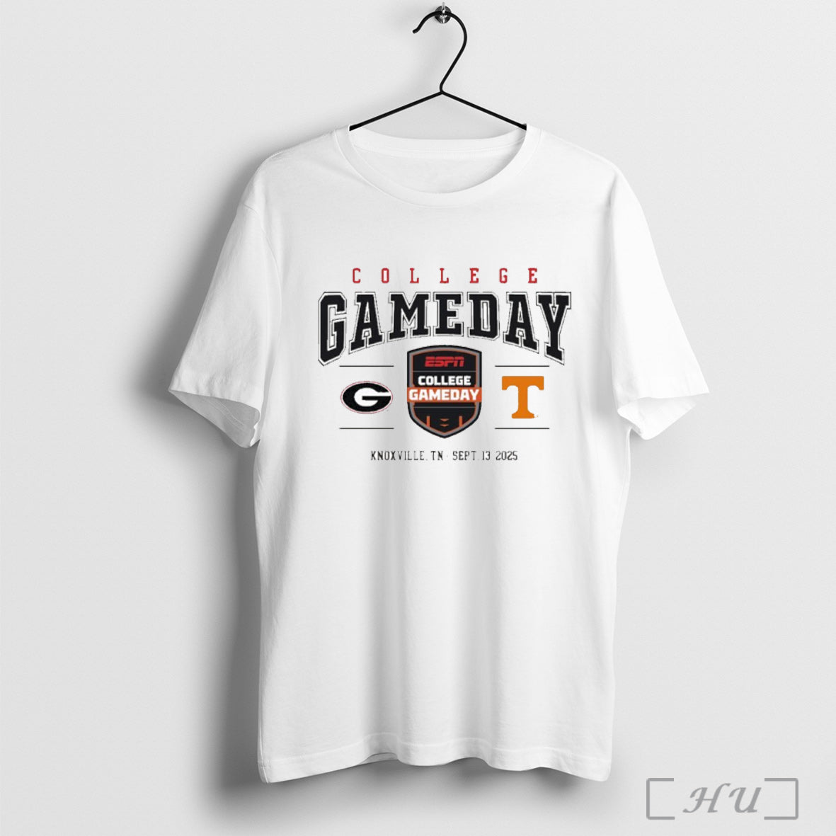 Officials College Gameday 2025 Georgia Vs Tennessee T Shirt