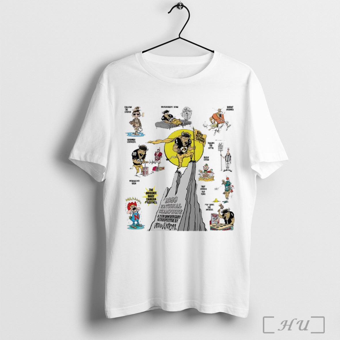 Officials Colorado Buffaloes 1990 National Champions A 25th Anniversary Retrospective Graphic T Shirt