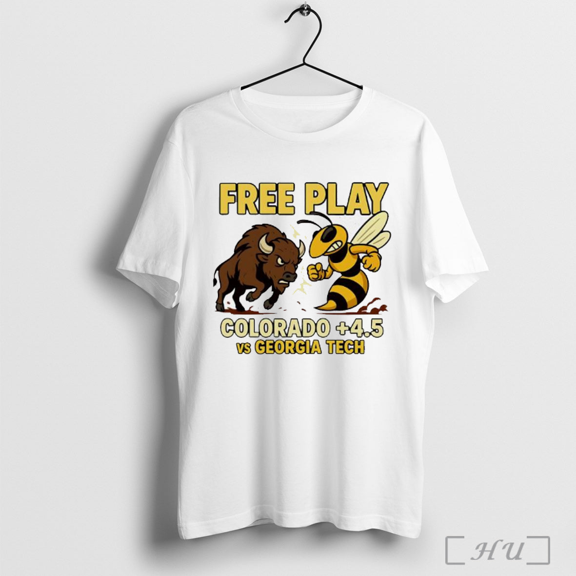 Officials Colorado Buffaloes Vs Georgia Tech Yellow Jackets Football Graphic T Shirt