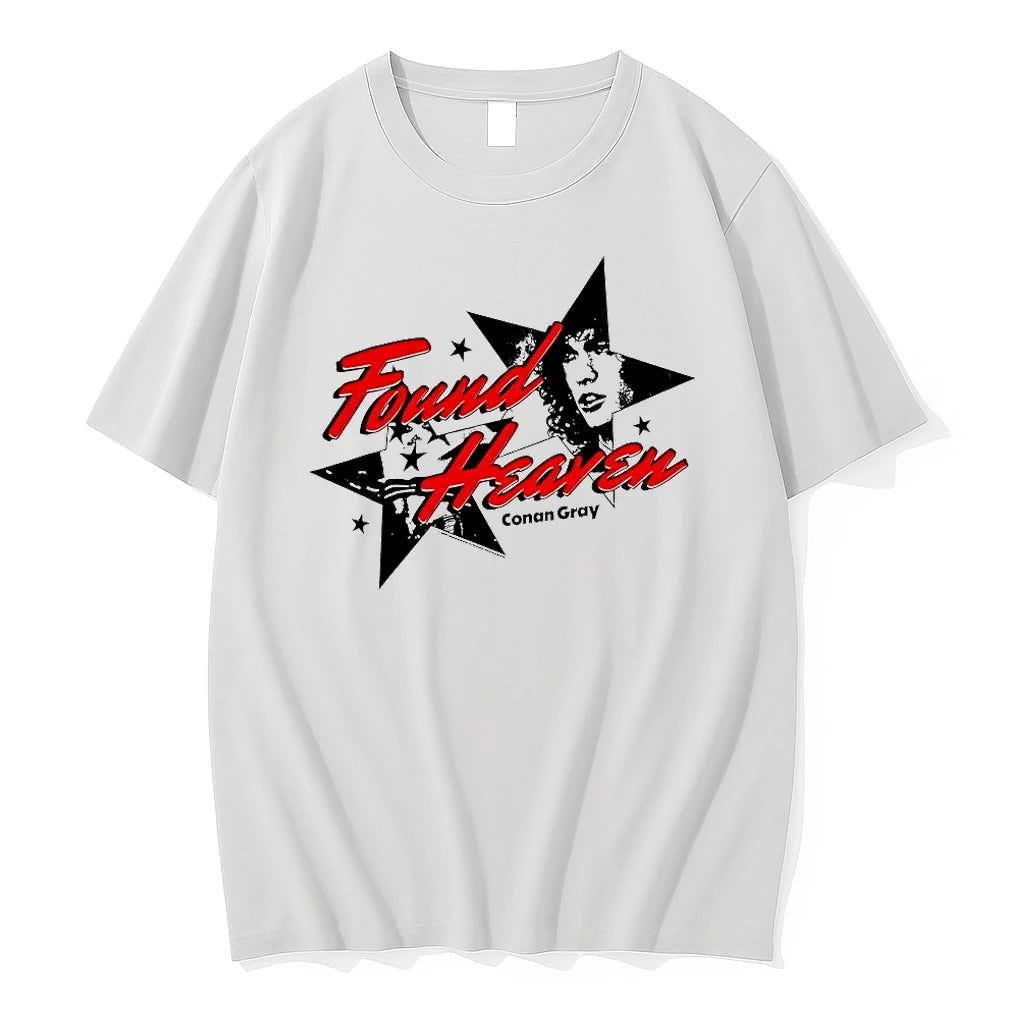 Officials Conan Gray Found Heaven Stars T Shirt Sweater