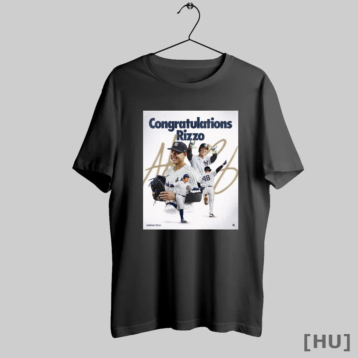 Officials Congratulations Rizzo Retirement New York Yankees Anthony Rizzo Signature T Shirt