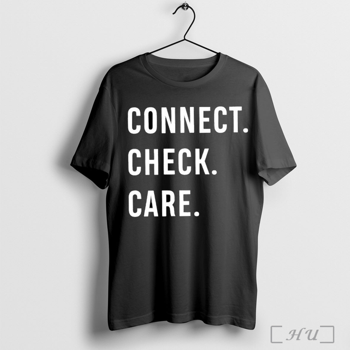 Officials Connect Check Care Letter T Shirt