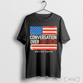 Officials Conversation Over Division United Again Flag Usa T Shirt