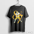 Officials Cooper Flanagan 87 Notre Dame Fighting Irish 2025 Ncaa Player T Shirt