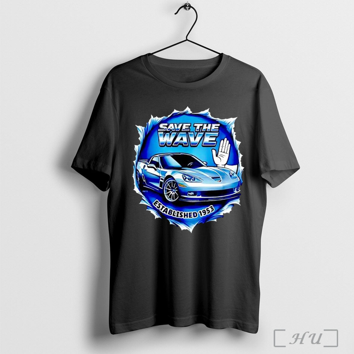 Officials Corvette Save The Wave Classic Car Lover T Shirt