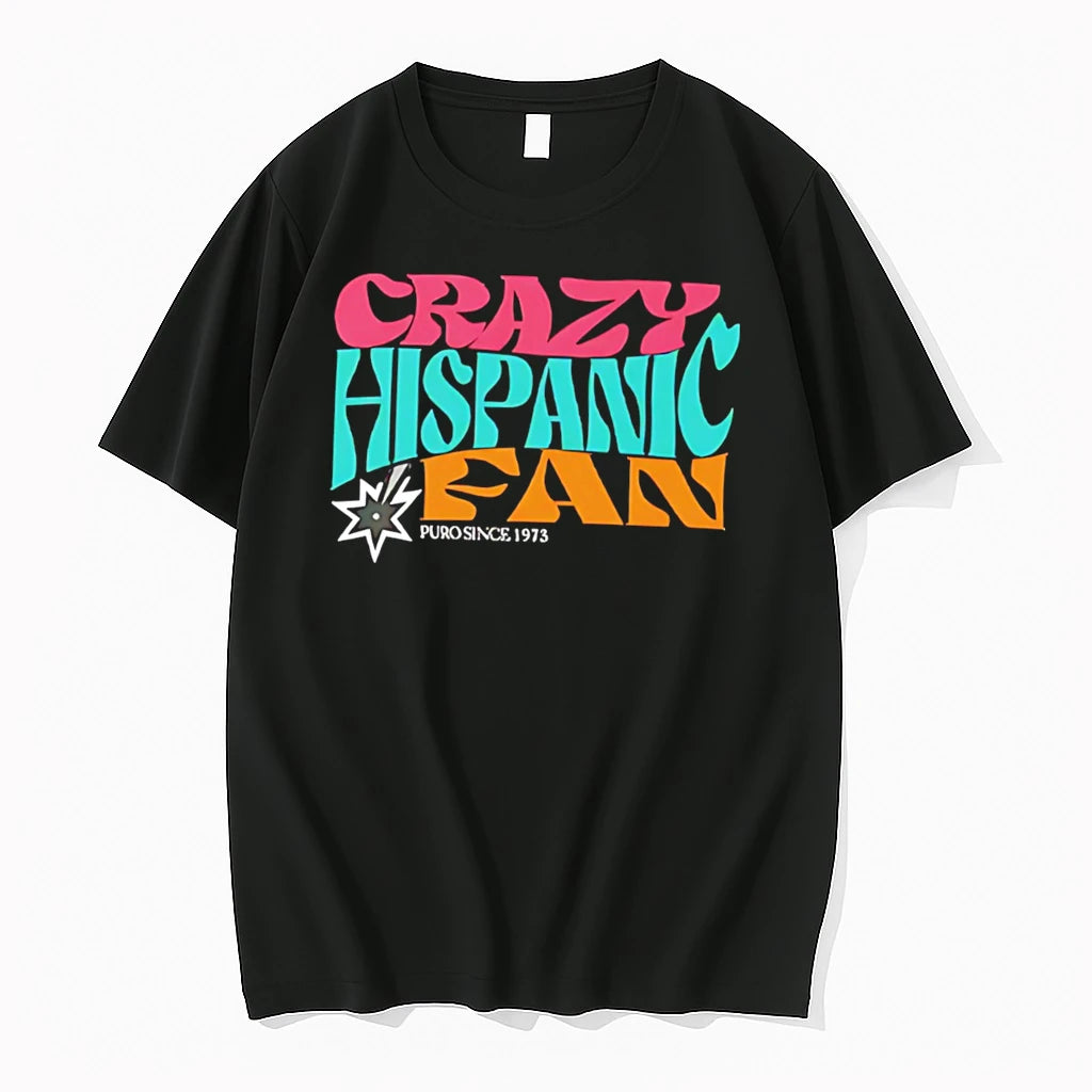 Officials Crazy Hispanic Fan San Antonio Spurs Tee T Shirt Sweater