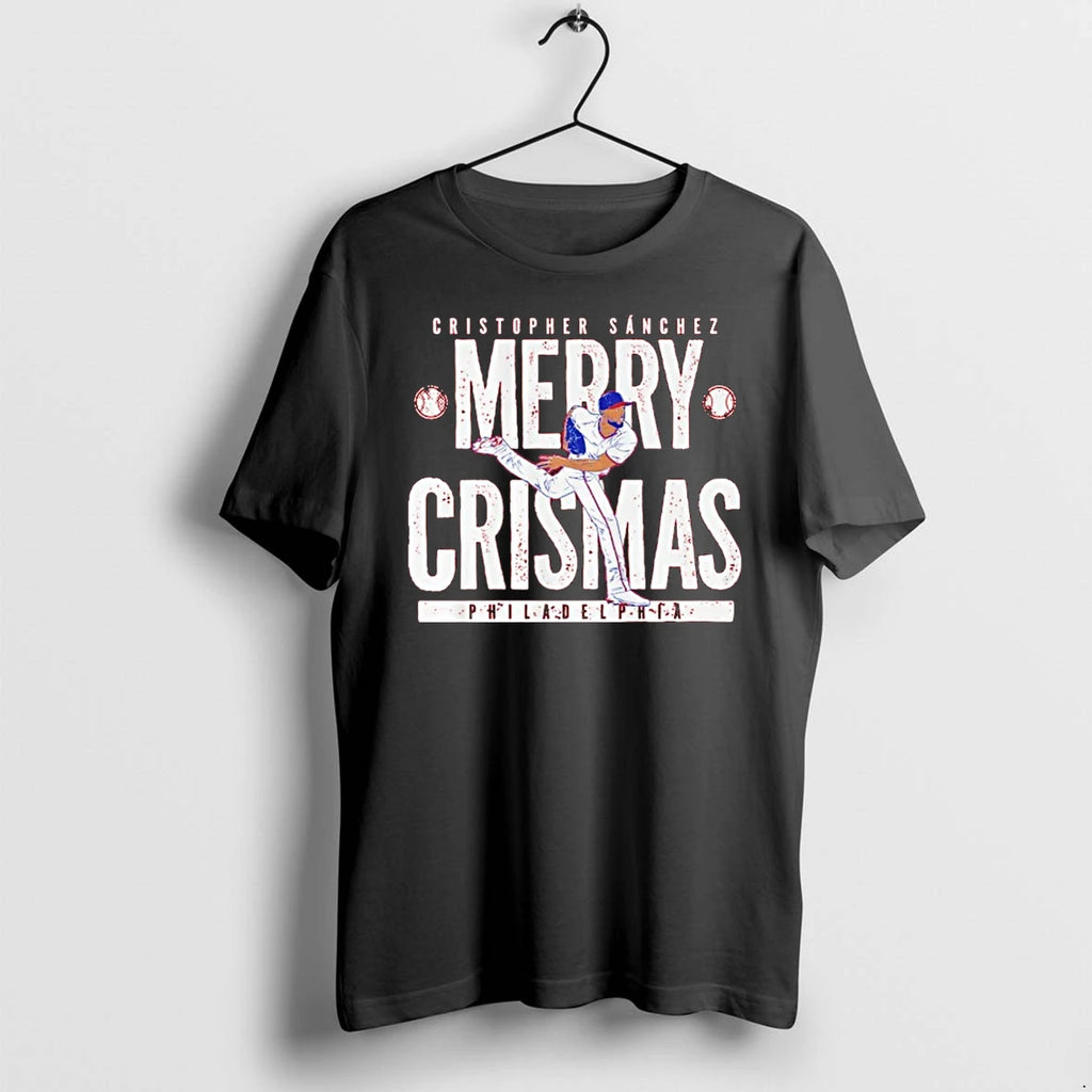 Officials Cristopher Sanchez Merry Crismas Philadelphia T Shirt Sweater