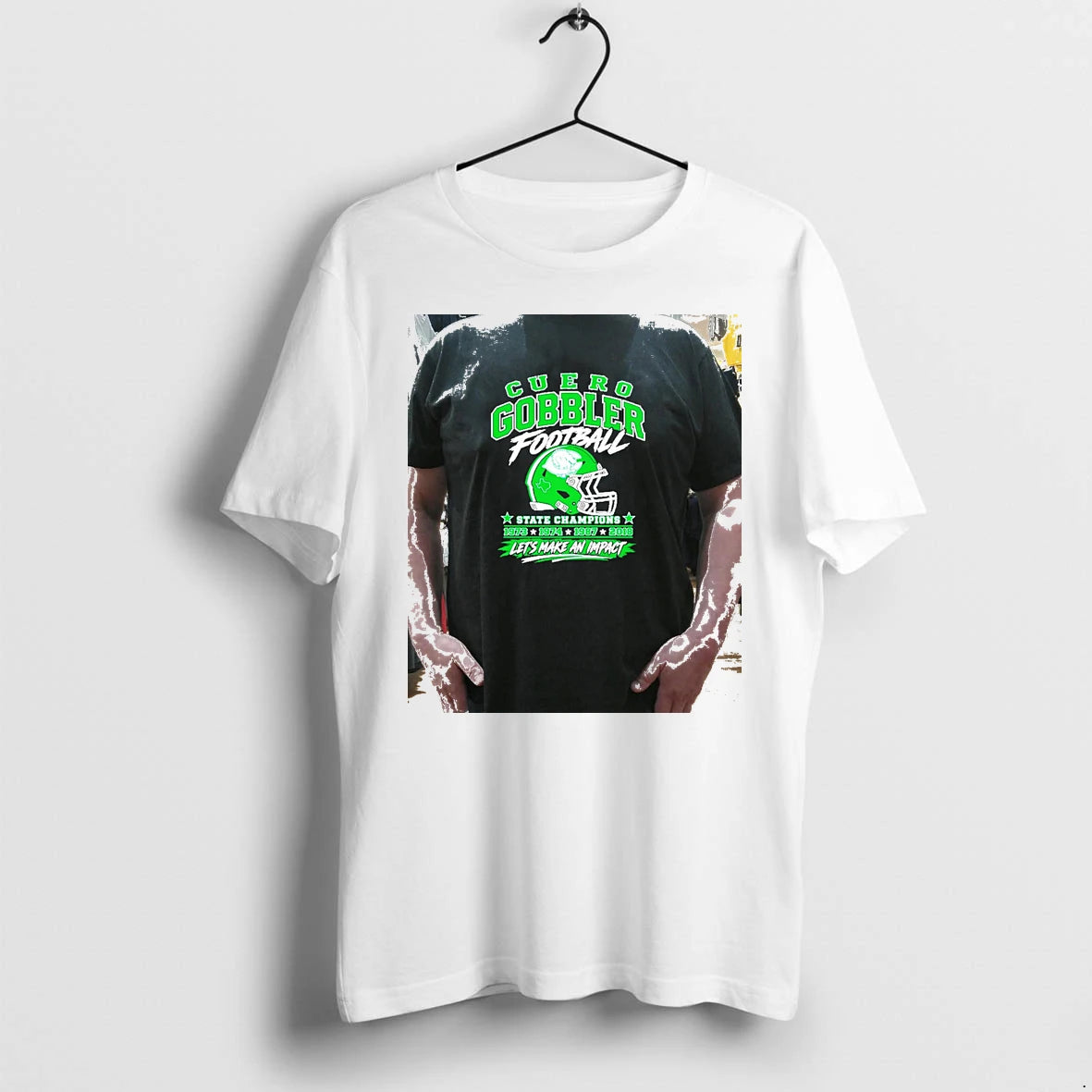 Officials Cuero All Sports Booster Gobbler Football 2026 Helmet Premium T Shirt