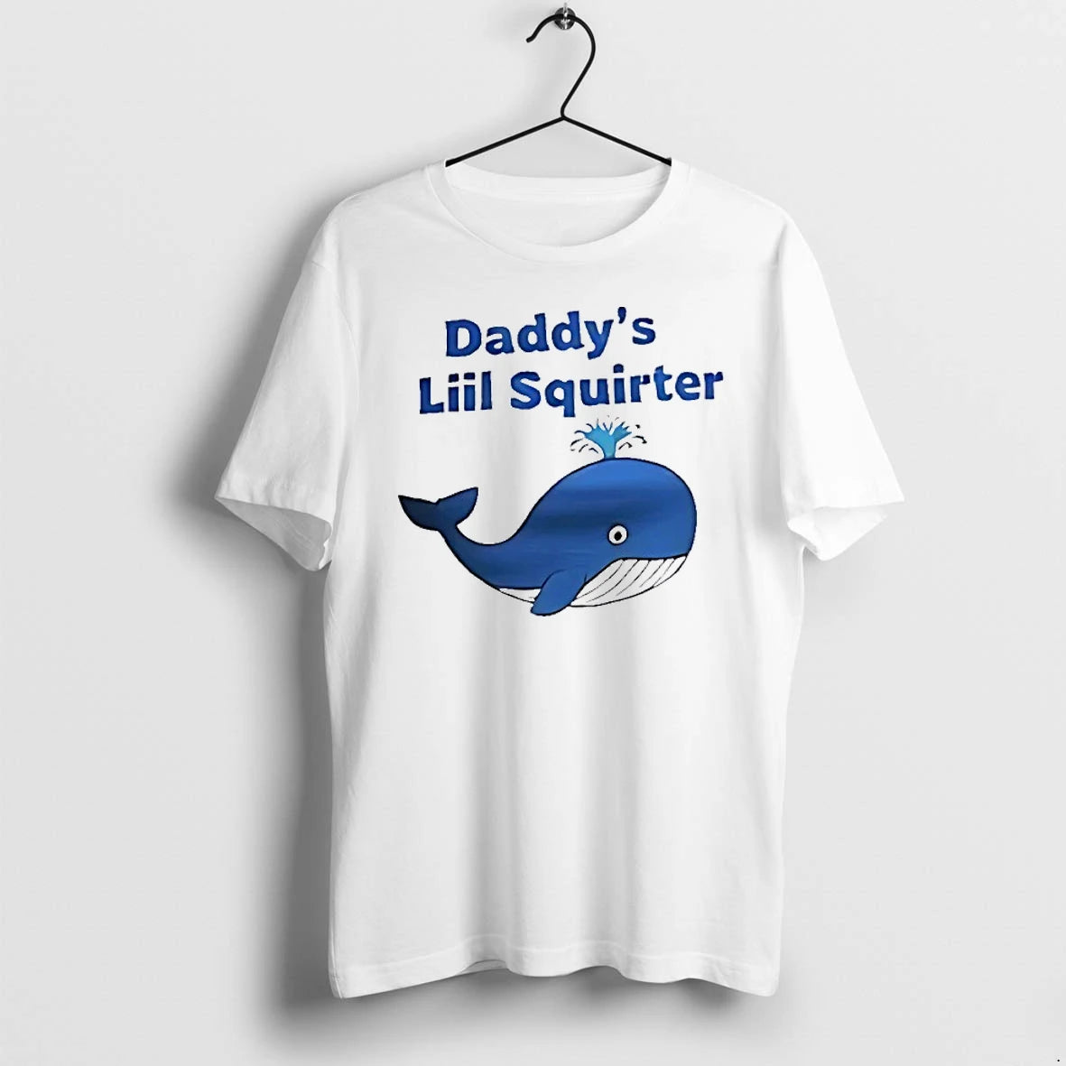 Officials Daddys Liil Squirter Whale Ocean Sea Life Premium T Shirt