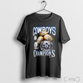 Officials Dallas Cowboys Merchandise 5x Rings T Shirt