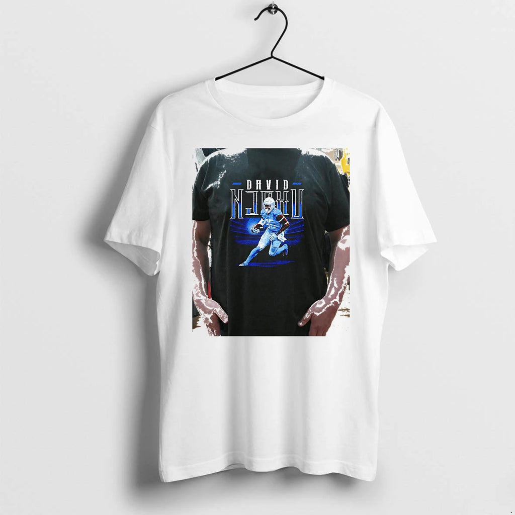 Officials David Njoku Los Angeles Chargers Player Name Premium T Shirt