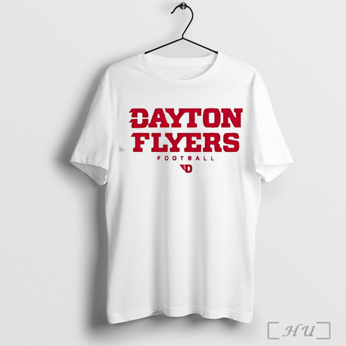 Officials Dayton Flyers Football Team Logo T Shirt